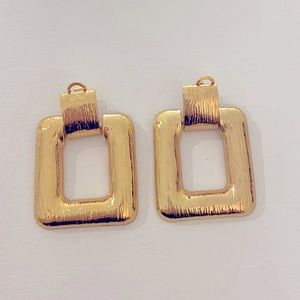Zara square earrings